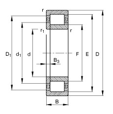 Rodamiento NUP2228-E-M1 FAG