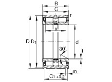 Rodamiento SL04220-PP INA