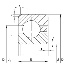 Rodamiento CSCF120 INA