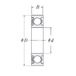 Rodamiento B6-63ZZ NSK