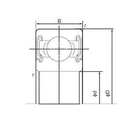 Rodamiento 6001-2NKE9 NACHI