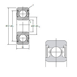 Rodamiento 608DD NMB