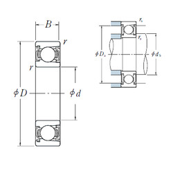 Rodamiento BL 217 ZZ NSK