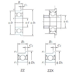 Rodamiento F605ZZ KOYO