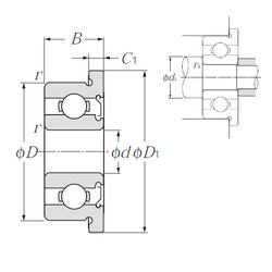 Rodamiento FLW692SA NTN