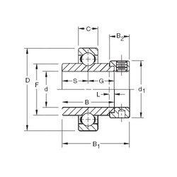 Rodamiento SM1215K Timken