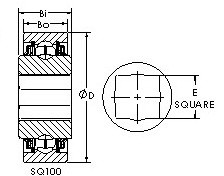 Rodamiento SQ111-108 AST