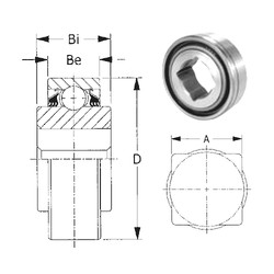 Rodamiento W208PP6 CYSD