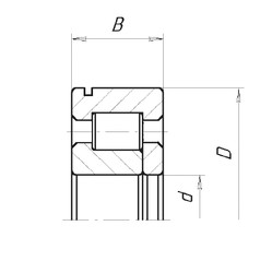 Rodamiento NUP209EWSNR*C3U1 NSK