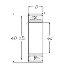 Rodamiento NN3088 NTN