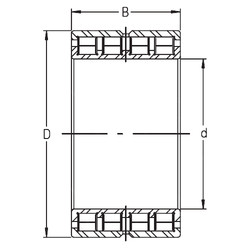 Rodamiento SL12 938 INA