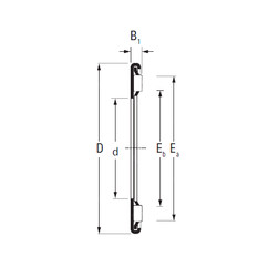 Rodamiento AX 35 53 Timken