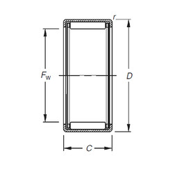 Rodamiento HK1012 Timken