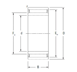 Rodamiento NAO65X95X60 KOYO