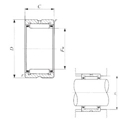 Rodamiento TAF 304030/SG IKO