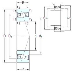 Rodamiento HB55 /S/NS 7CE3 SNFA