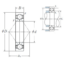 Rodamiento QJ 326 NSK