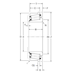 Rodamiento 80035/80068C Gamet