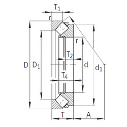 Rodamiento 29384-E1-MB INA