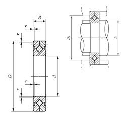 Rodamiento CRB 4010 IKO