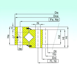 Rodamiento ZR1.25.0673.400-1SPPN ISB