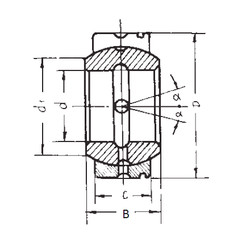 Rodamiento GE115XS/K FBJ