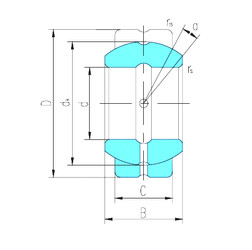 Rodamiento GEF70ES LS