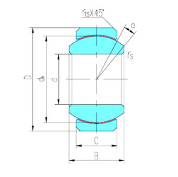 Rodamiento GEFZ7T LS