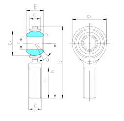 Rodamientos SAJ16 LS