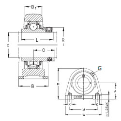 Rodamiento RSHEY60-N NKE