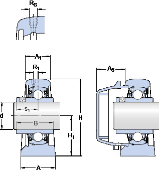 Rodamiento SYFWR 40 YTHR SKF