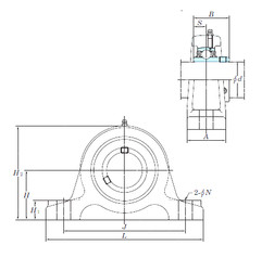 Rodamiento UCIP316 KOYO