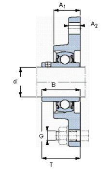 Rodamiento YAR 204-2FW/VA228 SKF