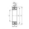 Rodamientos 241/710-B-K30-MB FAG #1 small image