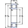 Rodamiento 6005-2Z SKF