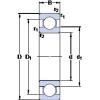 Rodamiento 618/710 MA SKF #1 small image