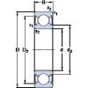 Rodamiento W 61802-2Z SKF