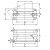 Rodamiento 54307+U307 NKE