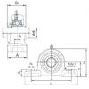 Rodamiento UKP209+H2309 NACHI