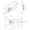 Rodamiento UST202+WB SNR