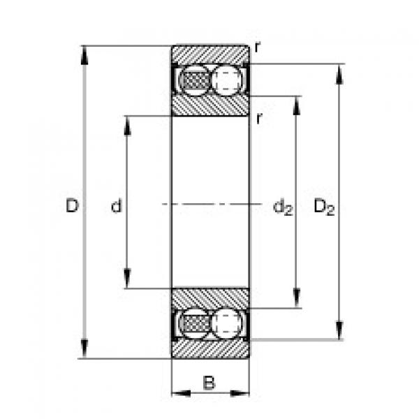 Rodamiento 2207-2RS-TVH FAG #1 image