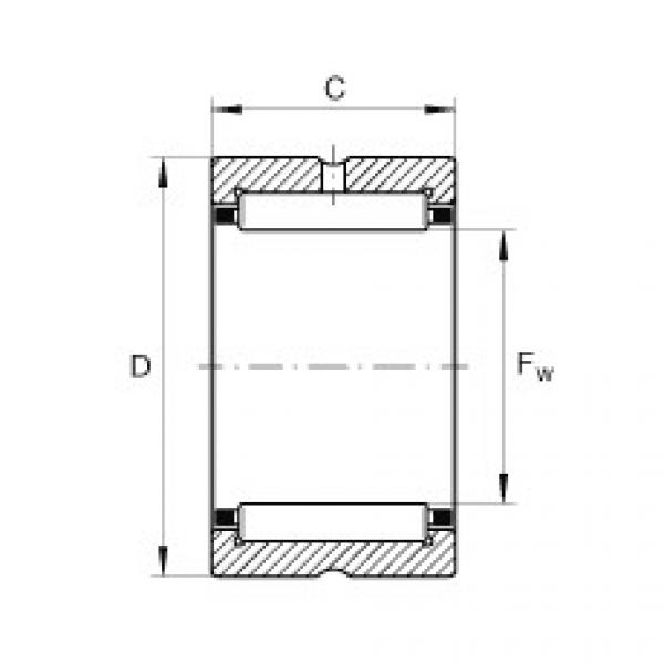 Rodamiento NCS3216 INA #1 image