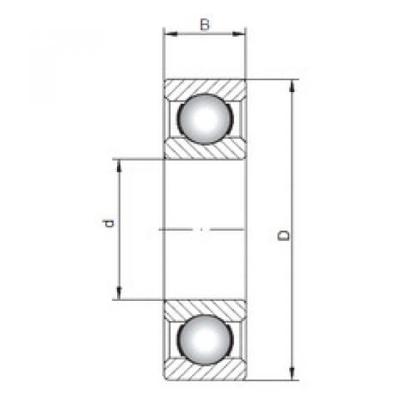 Rodamiento 16028 ISO #1 image