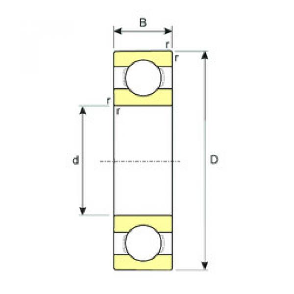 Rodamiento 618/8 ISB #1 image