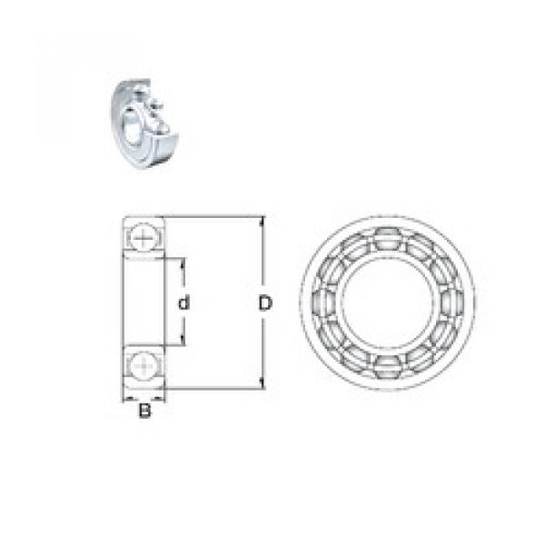 Rodamiento SF61702-2Z ZEN #1 image