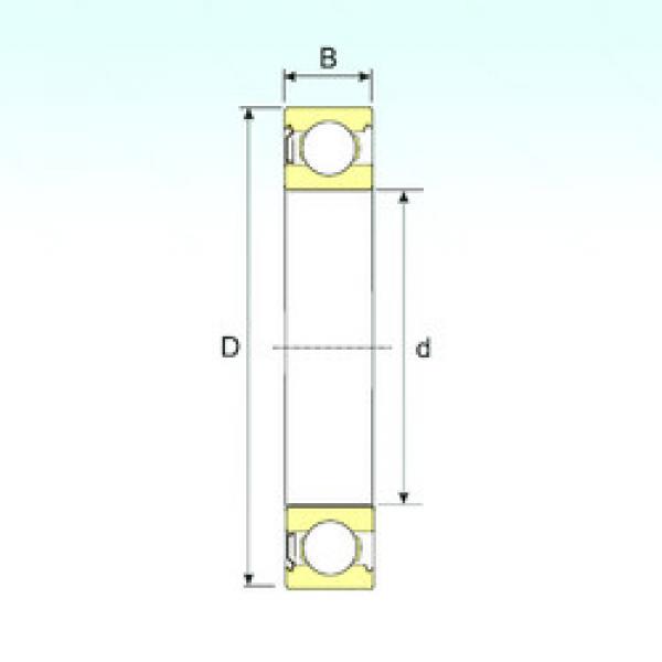 Rodamiento 6018-Z ISB #1 image