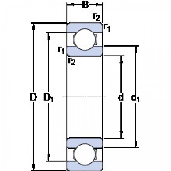 Rodamiento 16021 SKF #1 image