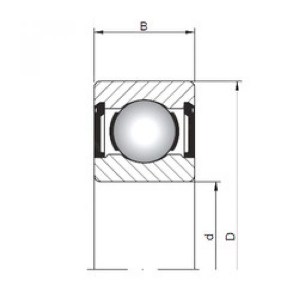 Rodamiento 617/9 ZZ ISO #1 image