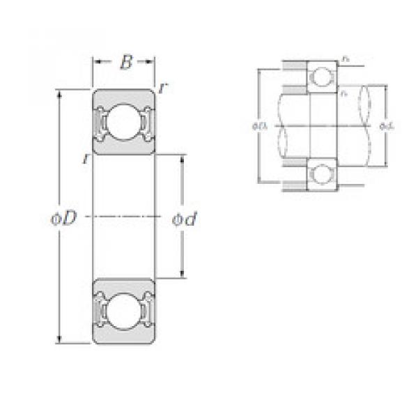 Rodamiento 6322LLU NTN #1 image