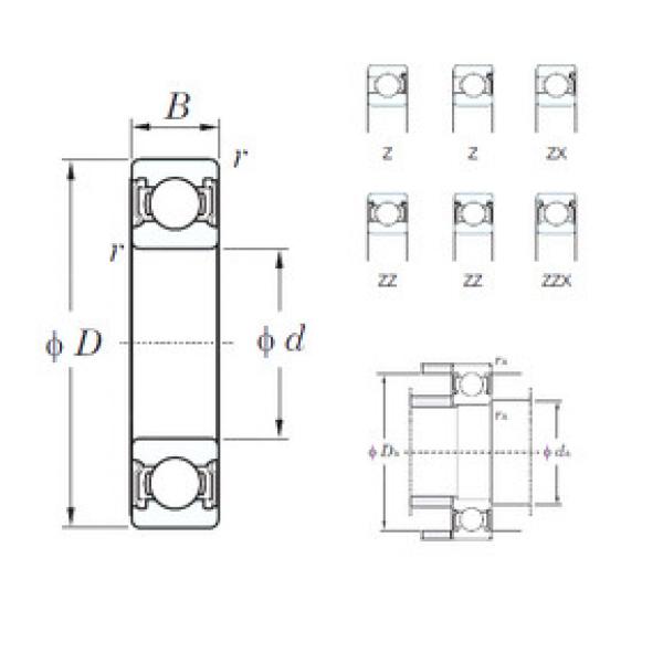 Rodamiento 6210ZZ KOYO #1 image